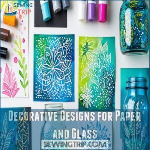 Decorative Designs for Paper and Glass