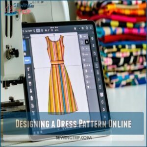 Designing a Dress Pattern Online