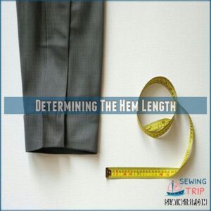 Determining The Hem Length