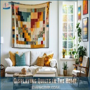 Displaying Quilts in The Home