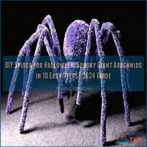 diy spider for halloween