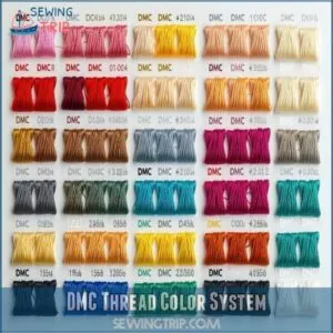 DMC Thread Color System