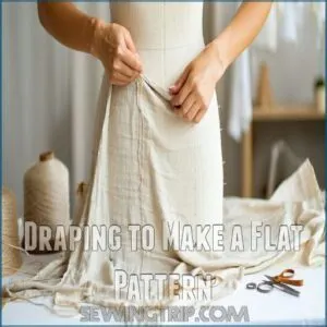 Draping to Make a Flat Pattern