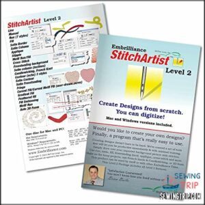 Embrilliance StitchArtist Level 2 Digitizing