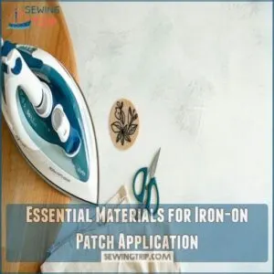 Essential Materials for Iron-on Patch Application