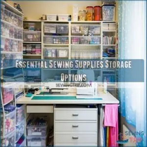 Essential Sewing Supplies Storage Options