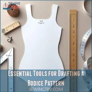 Essential Tools for Drafting a Bodice Pattern