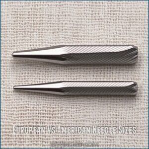 European Vs American Needle Sizes European Vs American Needle Sizes