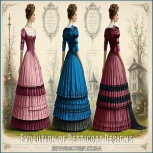 Evolution of Petticoat Designs