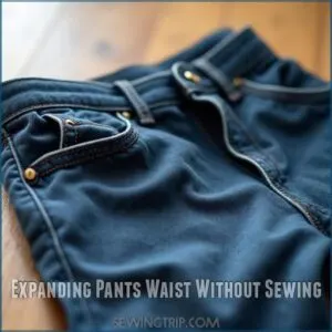 Expanding Pants Waist Without Sewing