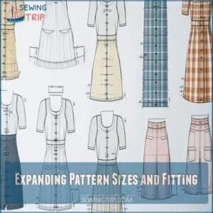 Expanding Pattern Sizes and Fitting