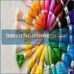 Exquisite Thread Conversion Chart