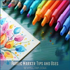 Fabric Marker Tips and Uses