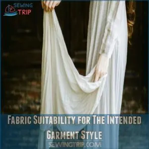 Fabric Suitability for The Intended Garment Style