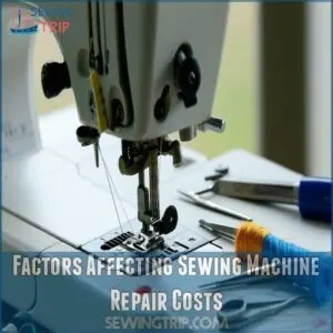 Factors Affecting Sewing Machine Repair Costs