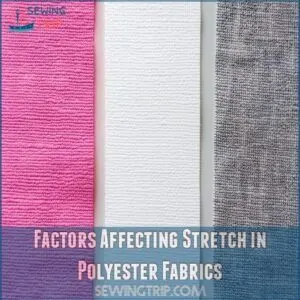 Factors Affecting Stretch in Polyester Fabrics