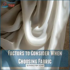 Factors to Consider When Choosing Fabric