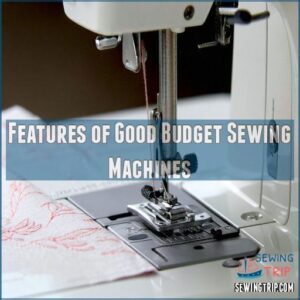 Features of Good Budget Sewing Machines