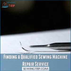 Finding a Qualified Sewing Machine Repair Service