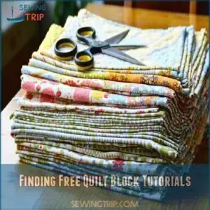 Finding Free Quilt Block Tutorials