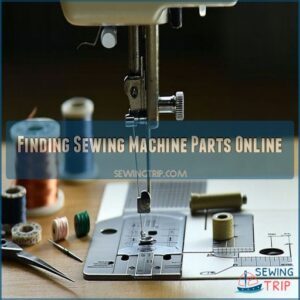 finding sewing machine parts online