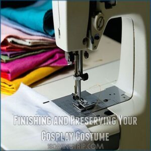 Finishing and Preserving Your Cosplay Costume