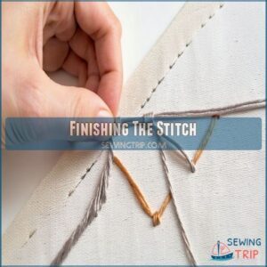 Finishing The Stitch