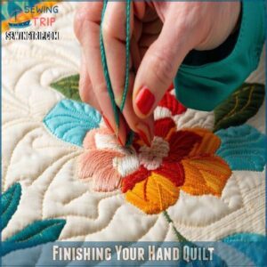 Finishing Your Hand Quilt