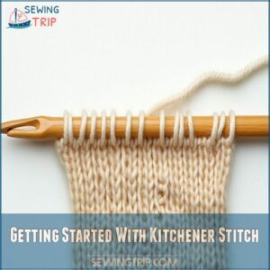 Getting Started With Kitchener Stitch