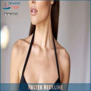 Halter Neckline