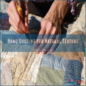 Hand Quilting for Natural Texture