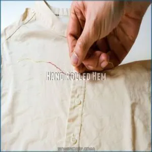 Hand Rolled Hem