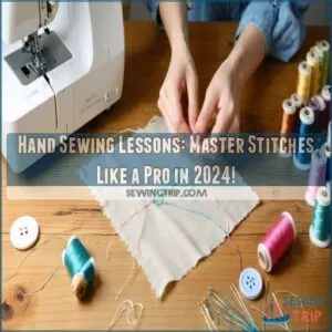 hand sewing lessons for beginners