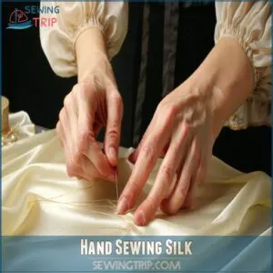 Hand Sewing Silk