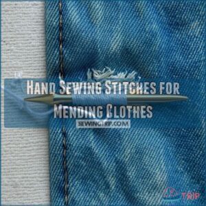 Hand Sewing Stitches for Mending Clothes