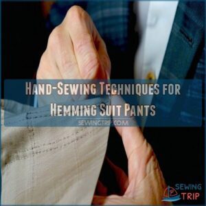 Hand-Sewing Techniques for Hemming Suit Pants