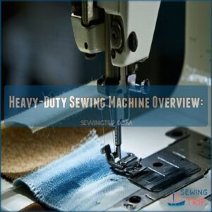 Heavy-Duty Sewing Machine Overview: