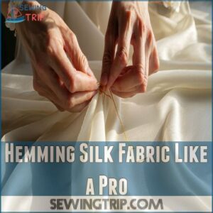 Hemming Silk Fabric Like a Pro