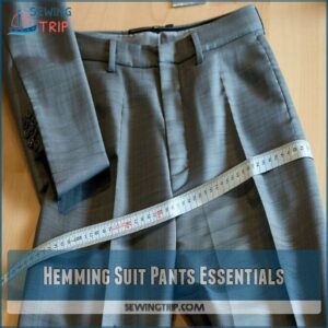 Hemming Suit Pants Essentials