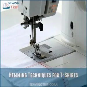 Hemming Techniques for T-Shirts