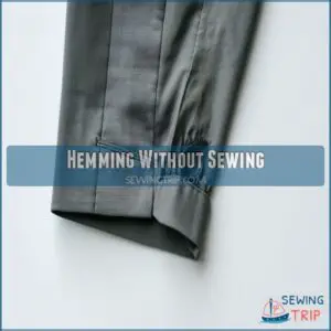 Hemming Without Sewing