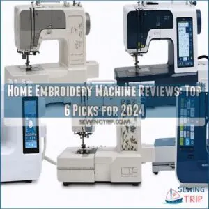 home embroidery machine reviews