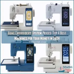 home embroidery system prices