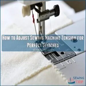 how to adjust sewing machine tension