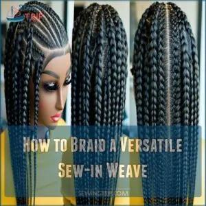 How to Braid a Versatile Sew-in Weave