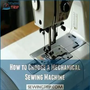 How to Choose a Mechanical Sewing Machine