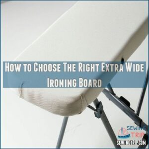 How to Choose The Right Extra Wide Ironing Board