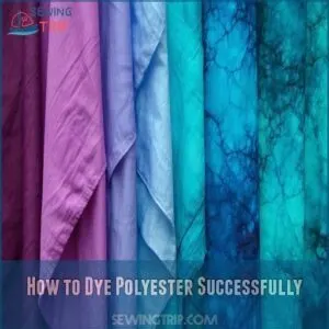 How to Dye Polyester Successfully