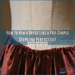 how to hem a dress