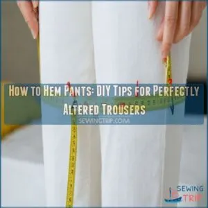 how to hem pants